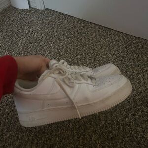 Nike White Mesh Sneakers